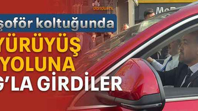 Yürüyüş Yoluna TOGG’la girdiler
